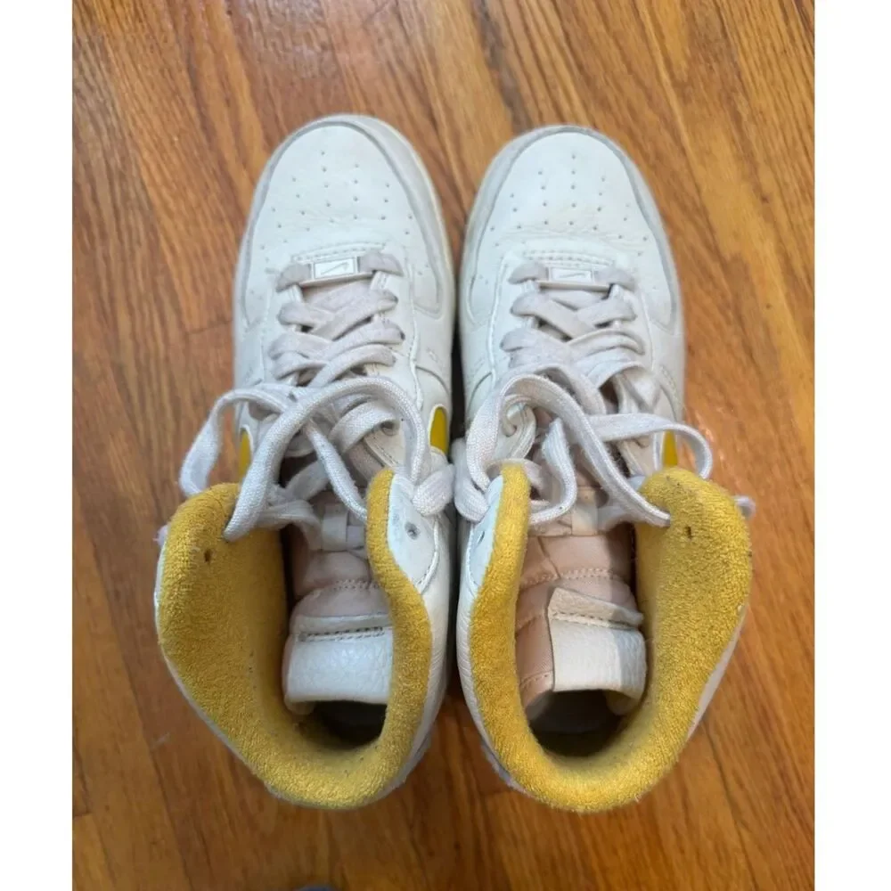 Nike Air Force 1 High Sculpt Phantom Yellow Ochre Women's Size 10